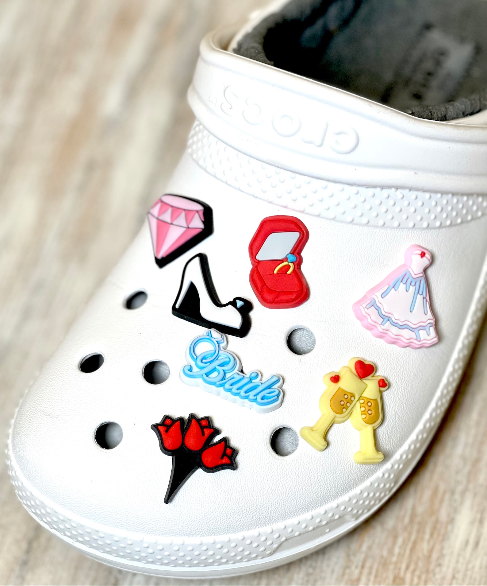 Shoe Charms Bridal Set Etsy