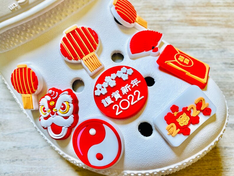 Shoe Charms | Lunar New Year Set | 9 Piece Set image 3