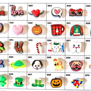 Shoe Charms | Listing A