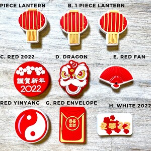 Shoe Charms | Lunar New Year Set | 9 Piece Set image 2