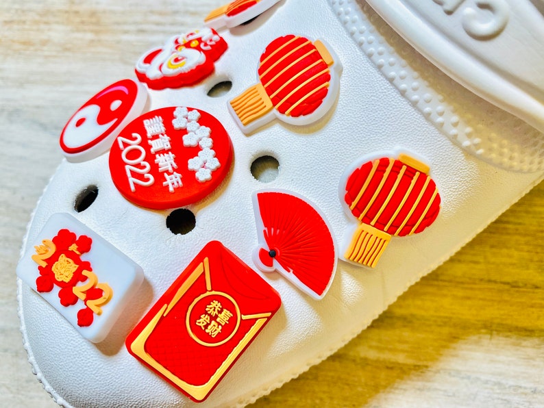 Shoe Charms | Lunar New Year Set | 9 Piece Set image 4