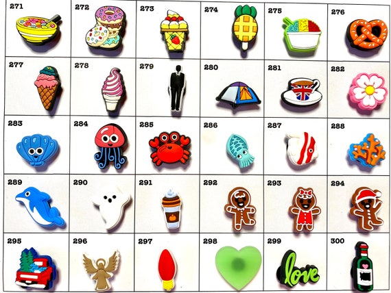 Shoe Charms Listing A - Etsy