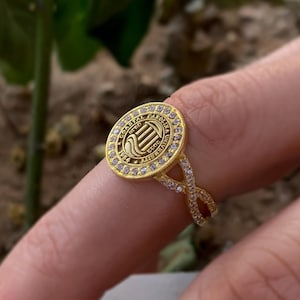 College Ring, University Ring, Graduation Gift, Graduation Ring, Woman Ring, Class Ring, College Class Ring, School Ring, High School Ring