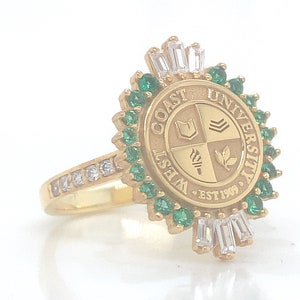 College Ring, University Ring, Graduation Gift, Graduation Ring, Woman Ring, Class Ring, College Class Ring, School Ring, High School Ring