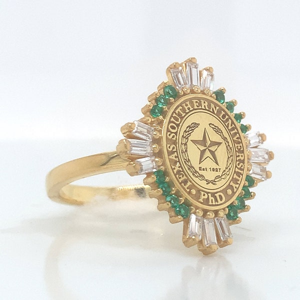 College Ring, University Ring, Graduation Gift, Graduation Ring, Woman Ring, Class Ring, College Class Ring, School Ring, High School Ring