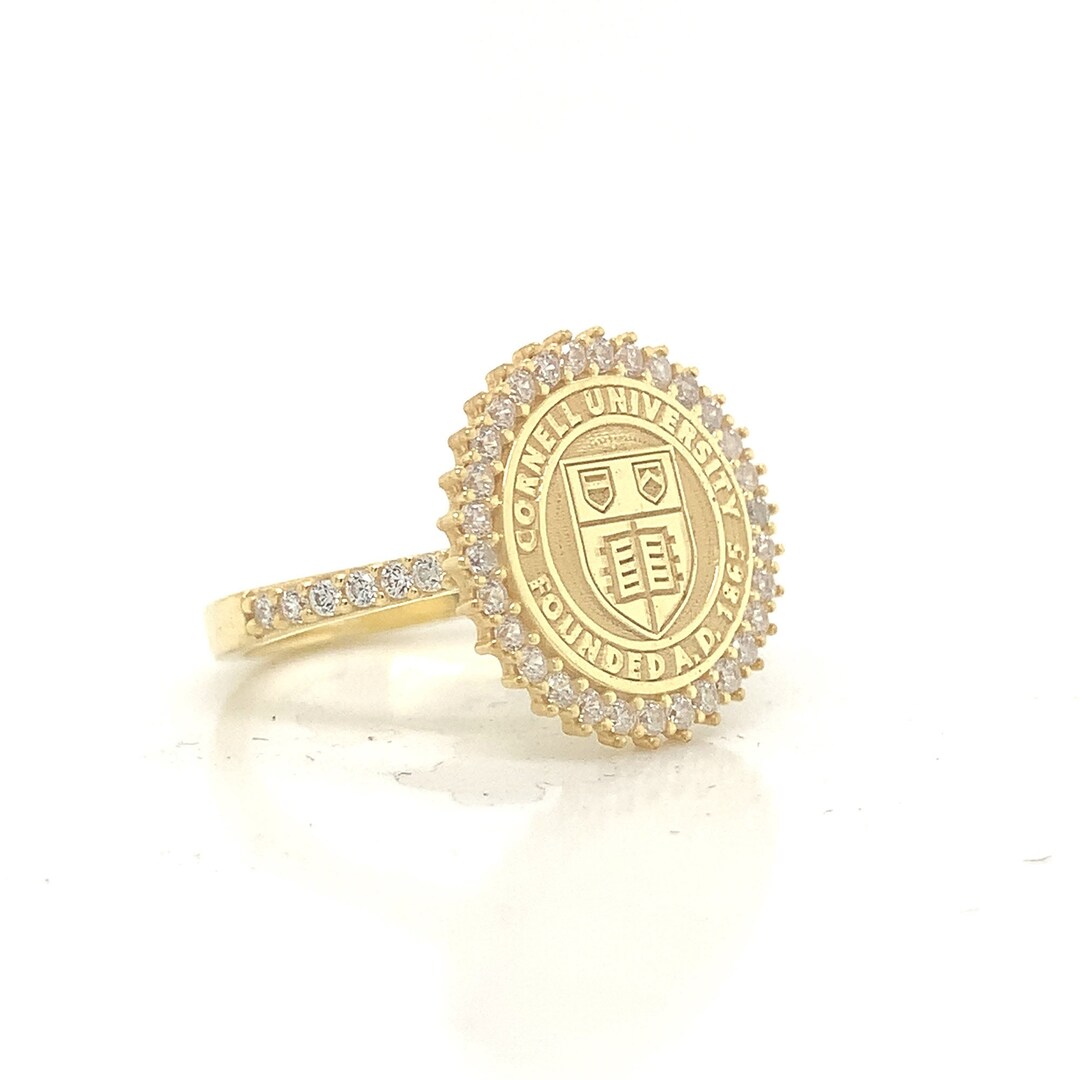 Custom University Graduation Ring – Personalized College Class