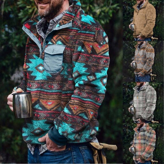 Native American Sweater Turquoise 