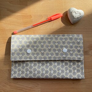 Portefeuille femme, range-papiers et cartes, organizer sac à main