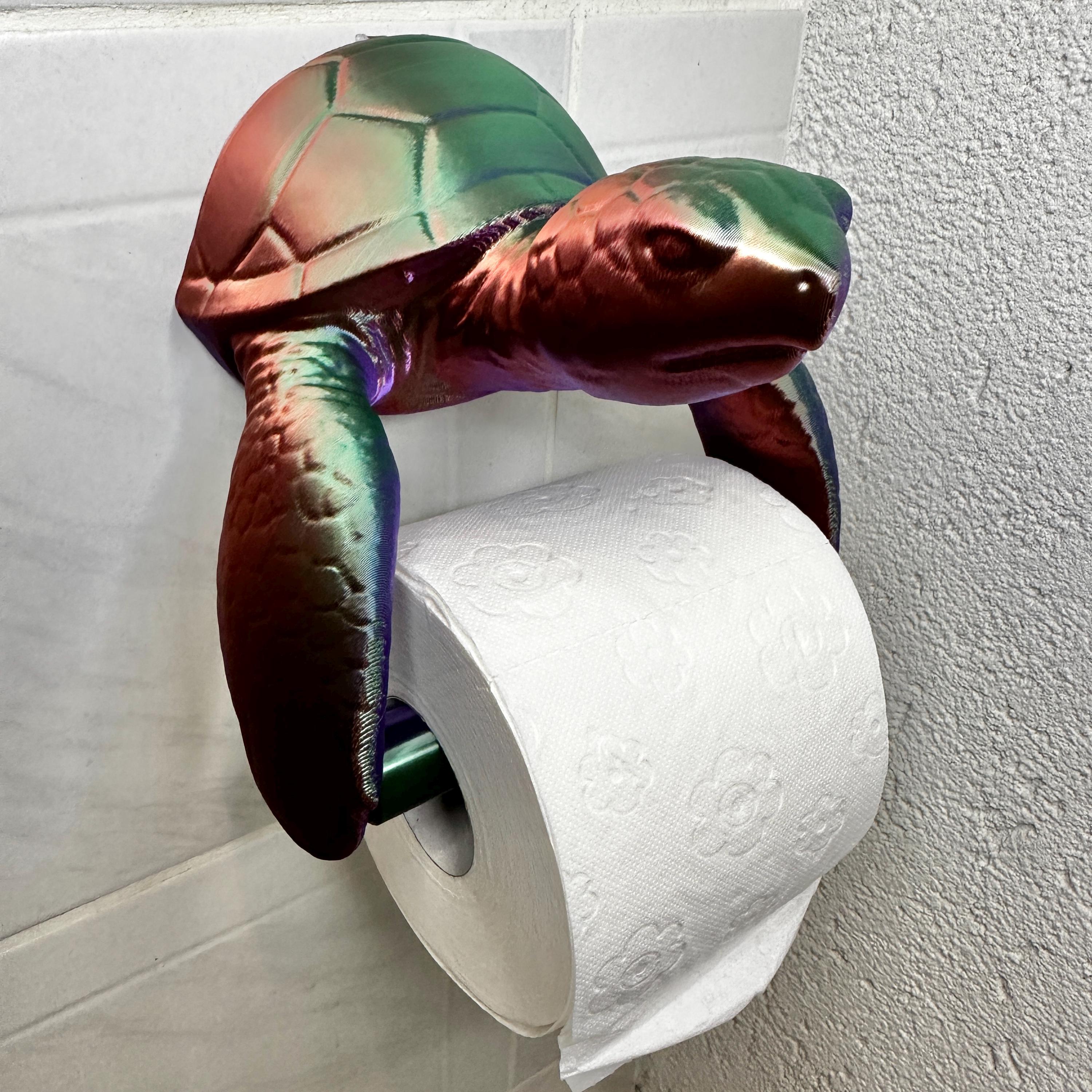 Mud Pie Turtle Paper Towel Holder Wall Mount Mudpie Sea Turtle