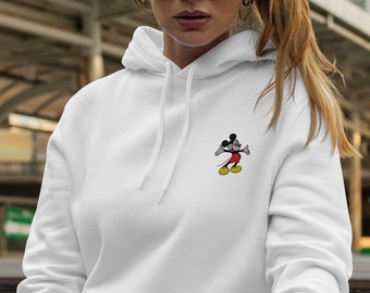 Women's Disney 100 Mickey Minnie Graphic Hoodie - Red XL