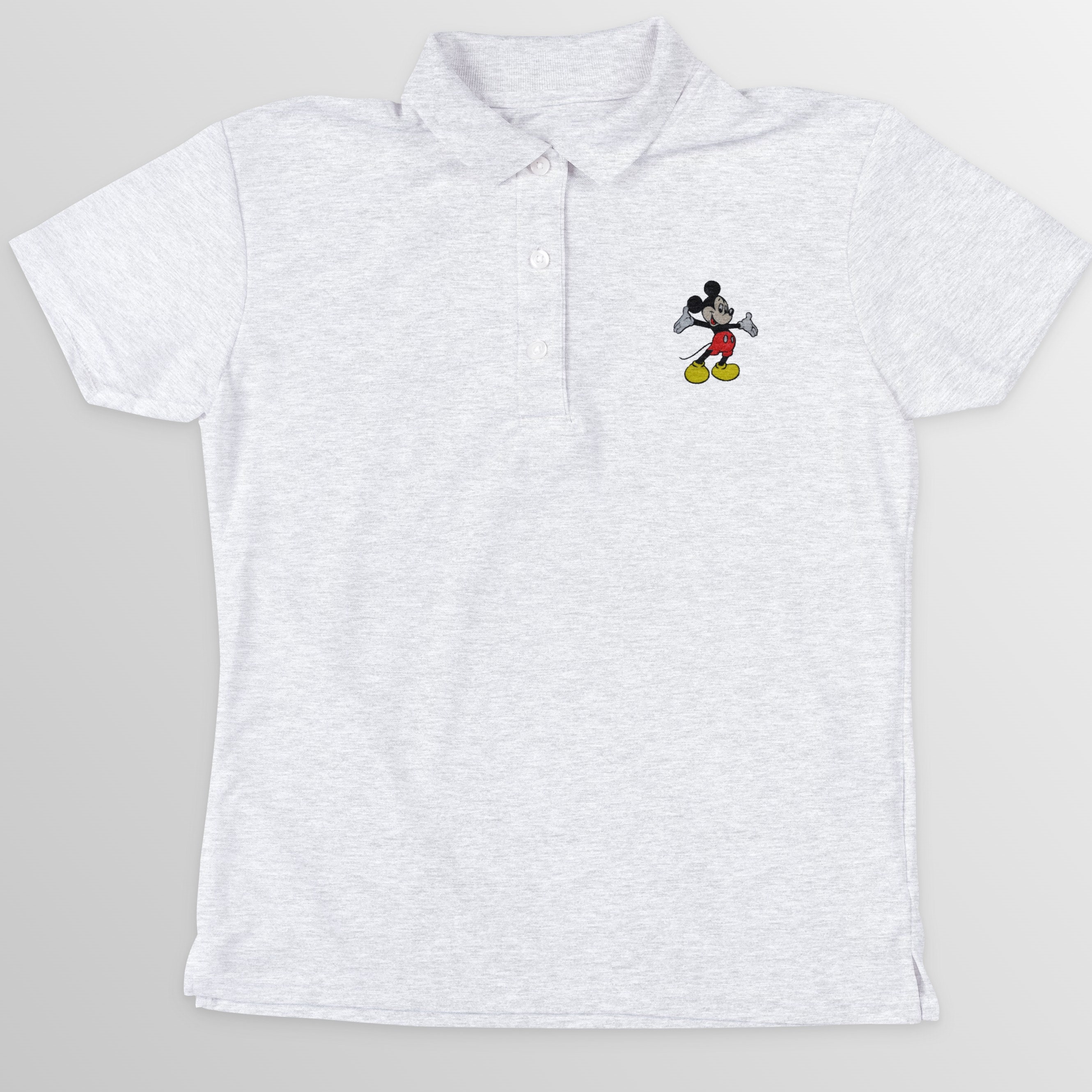 Discover Mickey Mouse Embroidered UNISEX Golf Shirt