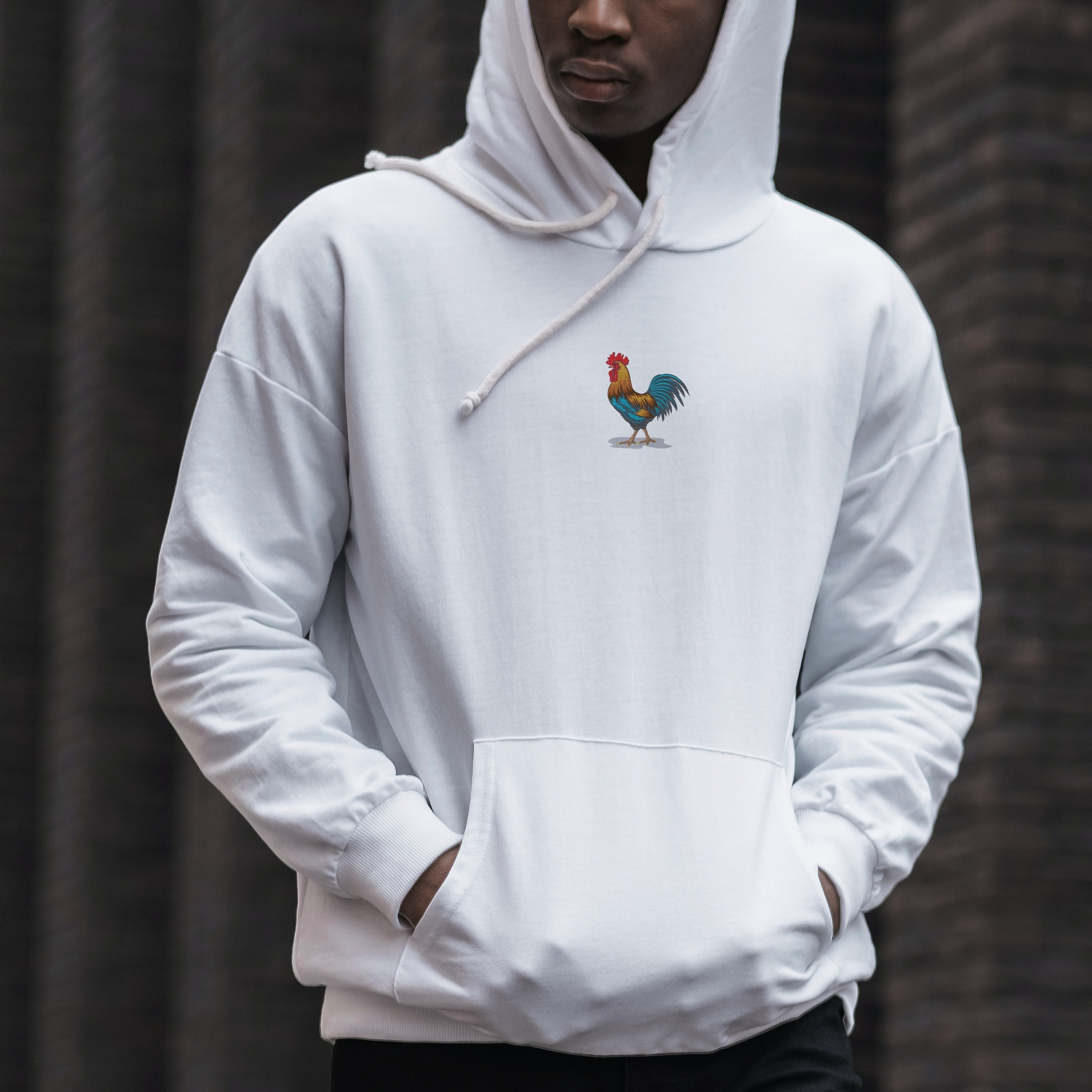 Rooster Hoodie - Etsy