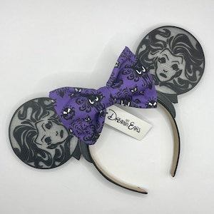 Crystal Ball 3D Printed Mouse Ears - Glow in the Dark!