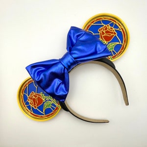 Enchanted Rose 3D Printed Mouse Ears