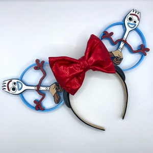 Trash 3D Printed Mouse Ears, Toy Story Forky