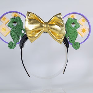 Corona Chameleon 3D Printed Mouse Ears, Tangled Pascal