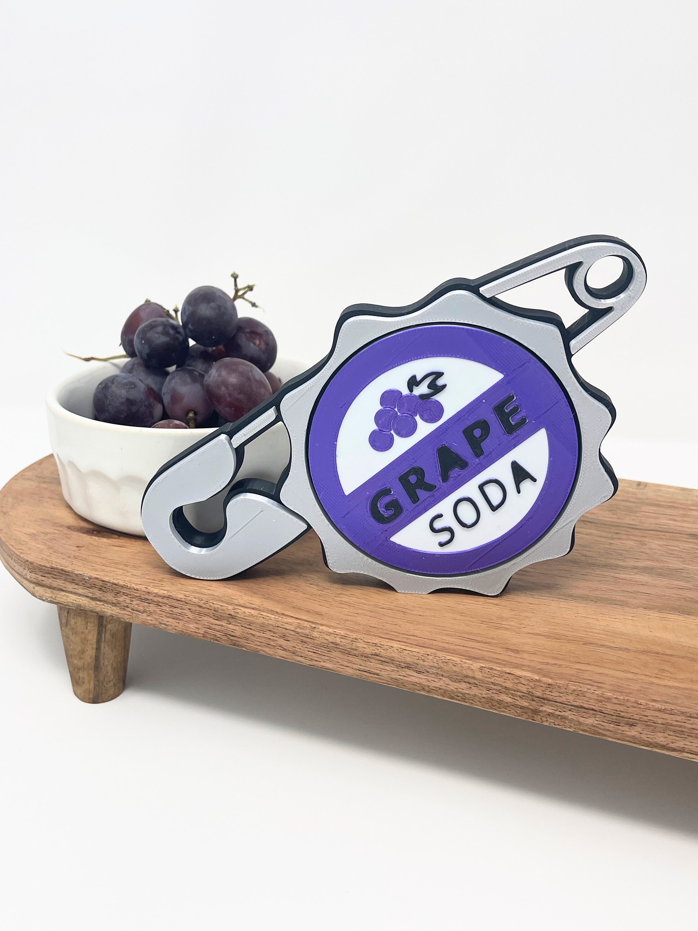 Grape Soda Pin 3D Printed Home Decor Trinket - Etsy