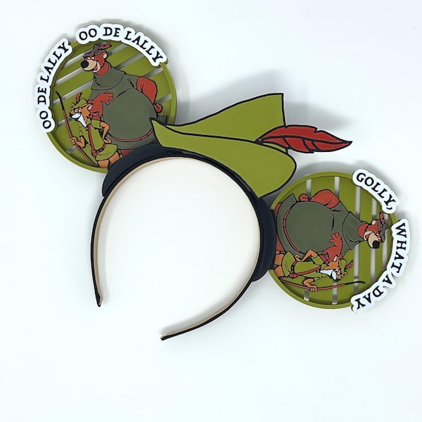 Golly What A Day 3D Printed Interchangeable Mouse Ears