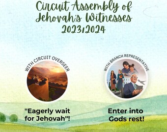 Workbook Circuit Assembly Jehovah's Witnesses 2023/2024