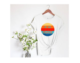 A La Plage  Women's T Shirt, At the beach T-shirt, chic women Shirt, French words shirt, graphic Tshirt, Soft shirt, beach tee