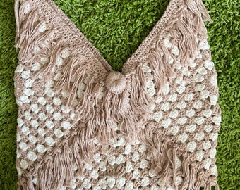 Sac à Main Mia pour Femme | Tricoté et Satiné