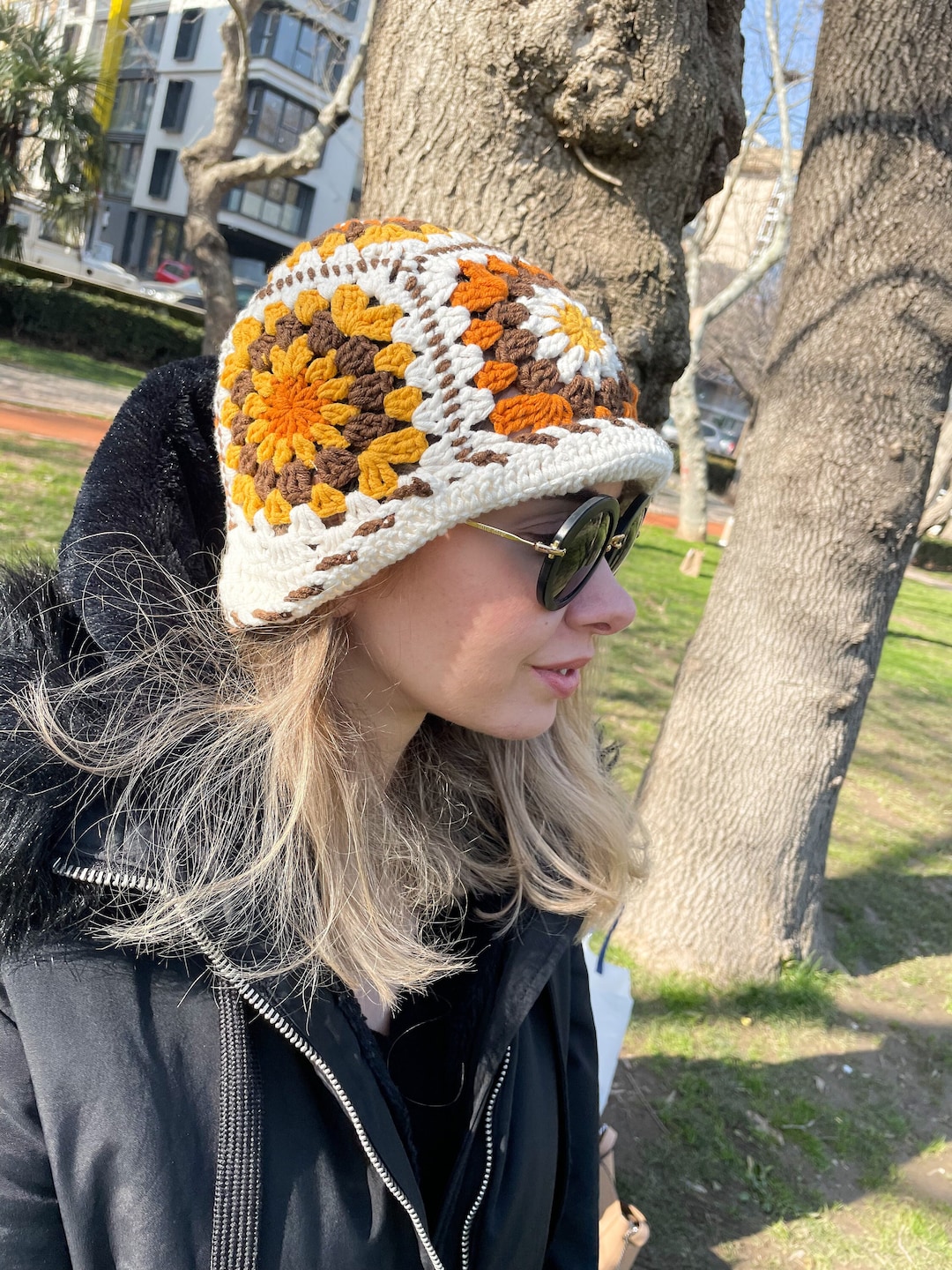 帽子 soonerorlater Hand-knitted Bucket Hat soonerorlater Hand-knitted Bucket Hat