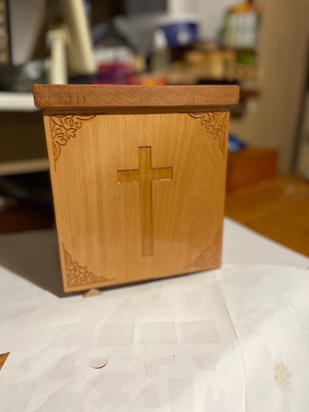Church Donation Box With Lock - Etsy