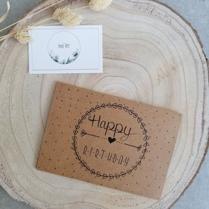 Carte d’anniversaire « Joyeux anniversaire »