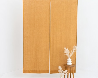 Linnen norengordijnen / Gordijnen op maat / Japanse gordijnen / Woondecoratie boho