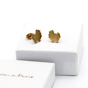 Pomeranian dog earrings - the ideal gift for dog fans