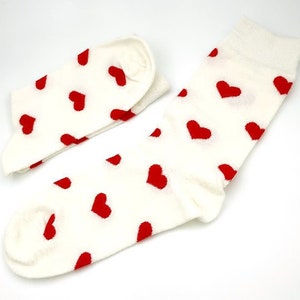 Comfy heart socks
