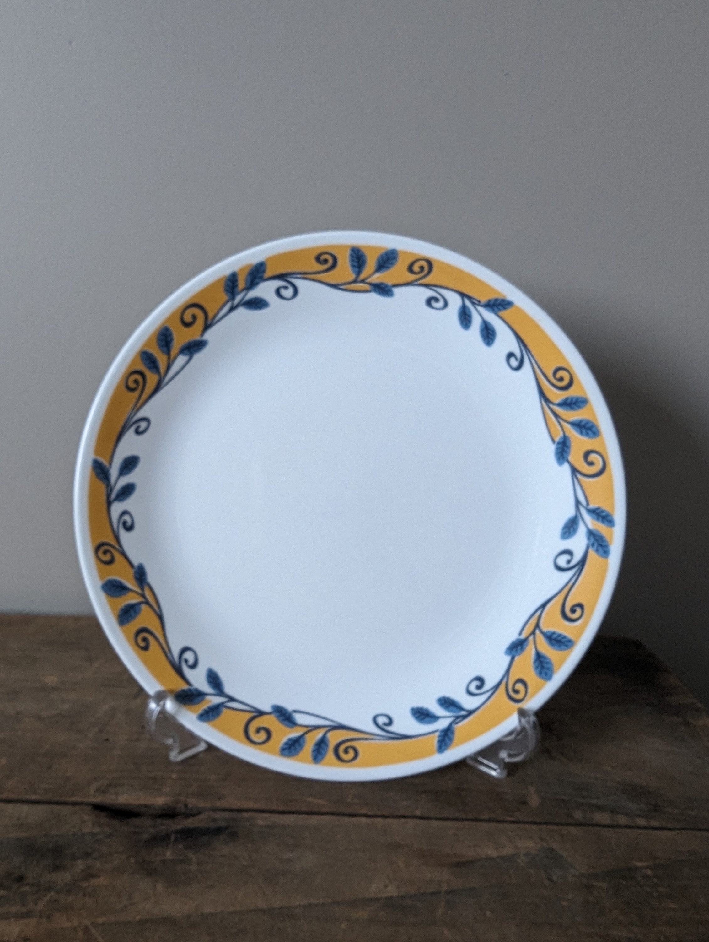 Blue and yellow dishes 2025