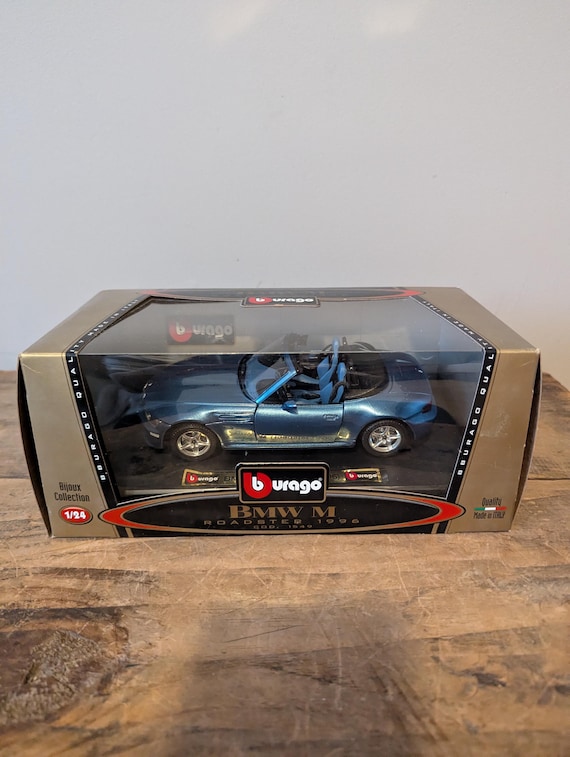 Miniature Burago 1/18 - BMW Z3 M Roadster 1996 Cabriolet Rouge - Occasion Sans Boîte