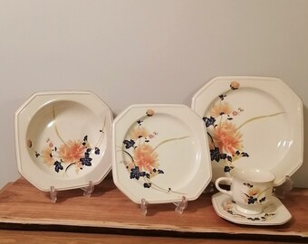 MAJESTIC Chrysanthemum Continental Ivory, Individual Pieces, MCM Dishes, Japan ~ 1980&#39;s