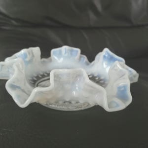 Vintage Hobnail FENTON Glasschale