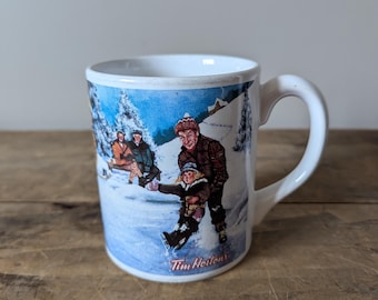 Tim Hortons MUGS, Classic and Vintage ~ &quot;Winning Goal&quot; and &quot;Skating Pond&quot;