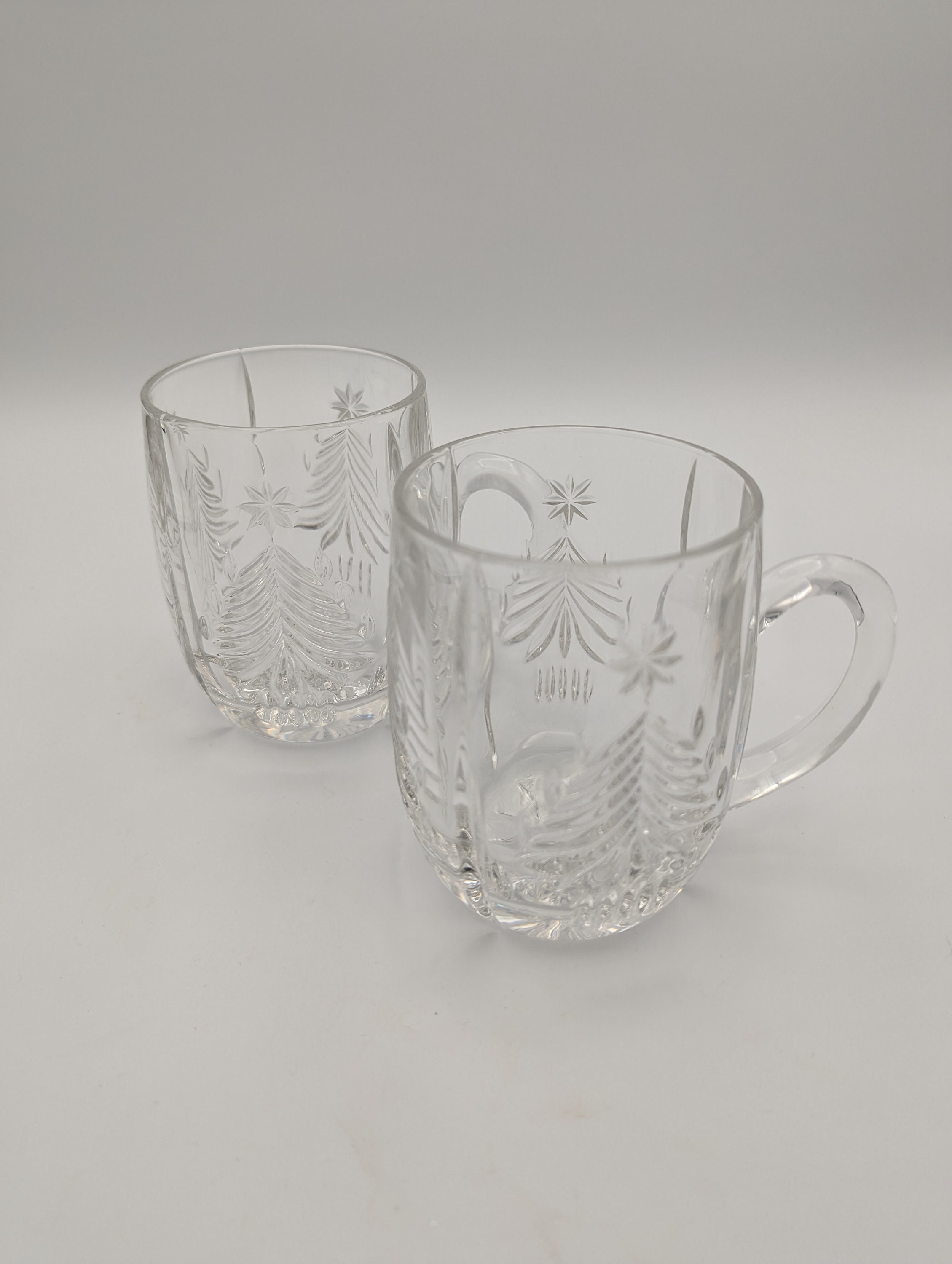 Mikasa Mug Crystal Irish Coffee Tea Cup Starburst Park Lane Used