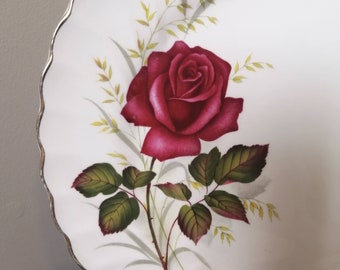 Myott ANNIVERSARY ROSE, Individually Sold Plates and Bowls, Ironstone, England ~ 1960's
