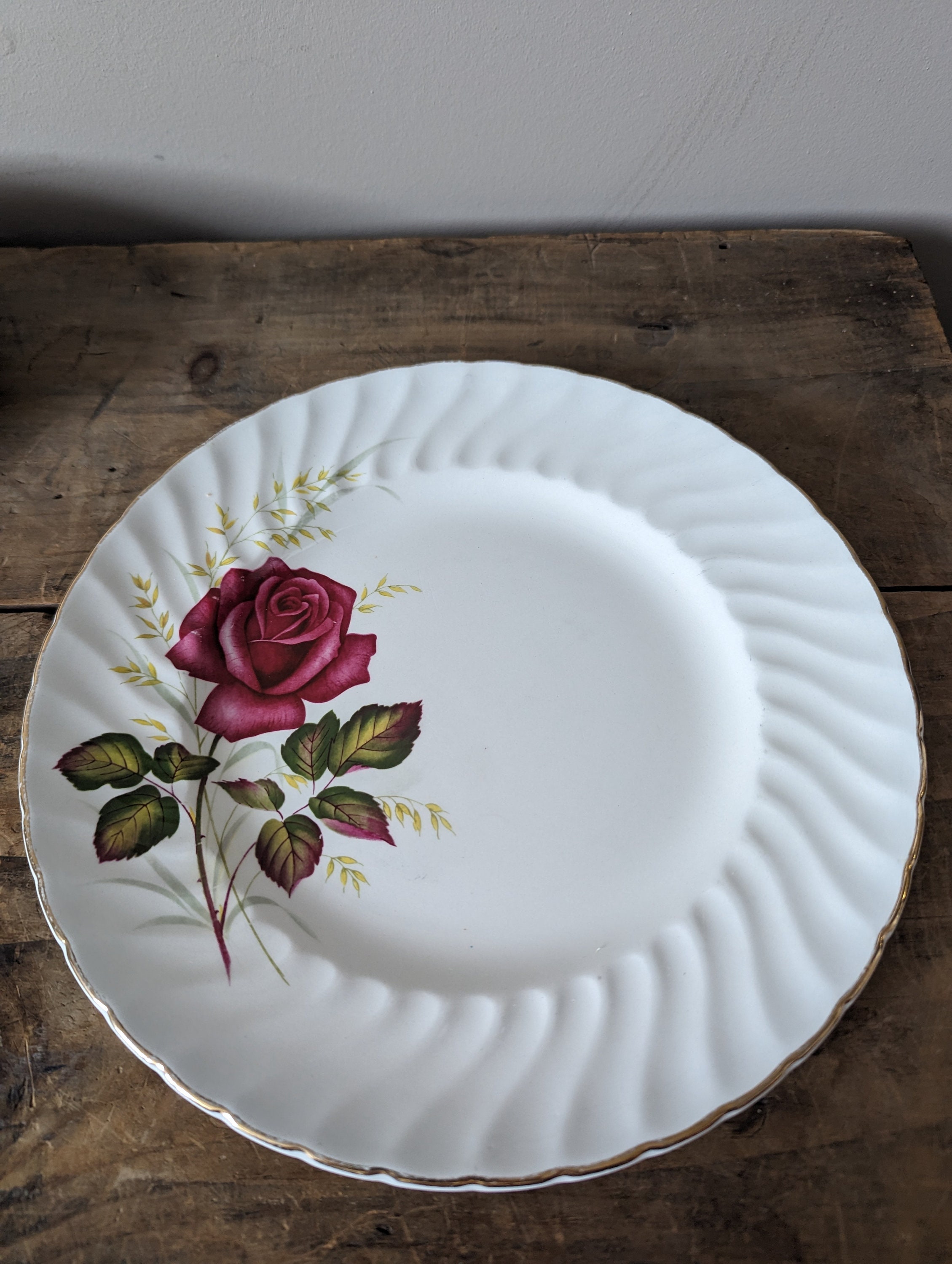 Rose Ridgeway England Vintage 'ANNIVERSARY ROSE' Dishes and Bowls, Ridgway Ironstone, Made in ...