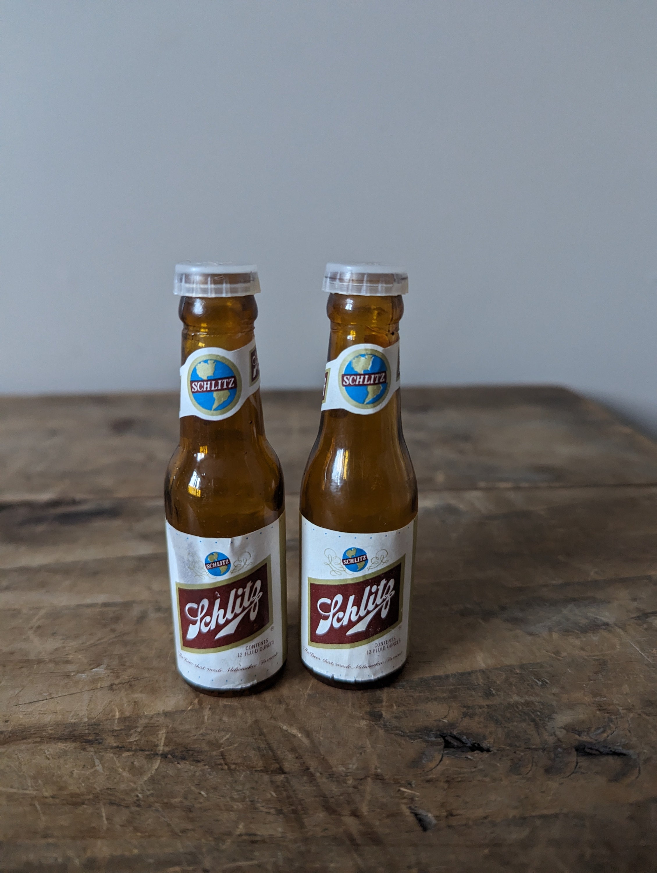 Vintage Schlitz Beer Bar Mirror Sign