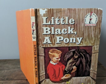 LITTLE Black, A PONY, Book by Walter Farley, Random House ~ 1961