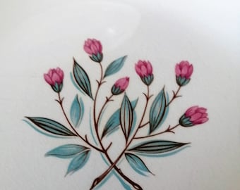 PINK HOPE by WEDGWOOD, Classic and Delicate Mid Century Dishes, England ~ 1960's
