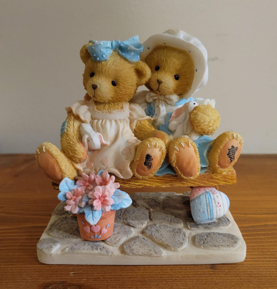 Cherished Teddies Tracie and Nicole 