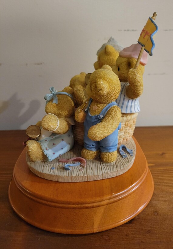 Cherished Teddies Annie, Brittany, Colby, Danny and Ernie 
