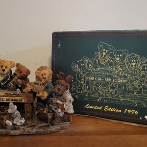 Boyd&#39;s Bears Noah and Co...Ark Builders