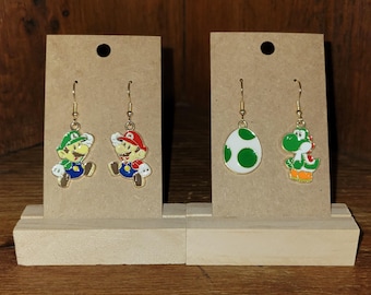 Mario Brothers Earrings