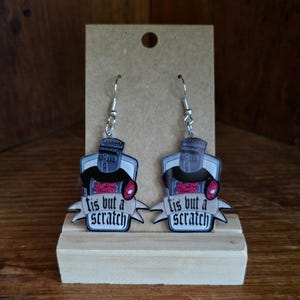 Monty Python Black Knight Earrings