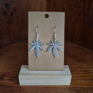 Pot Leaf Earrings