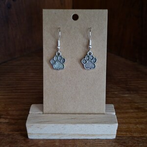 Paw Print Earrings