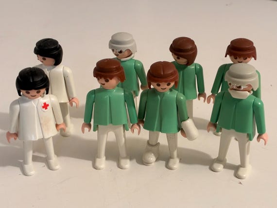 BOÎTE HÔPITAL BLOC opératoire PLAYMOBIL 3227 (1977)***COMPLETE*** EUR 159,00 - FR